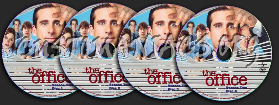 The Office Season 2 ( US ) dvd label