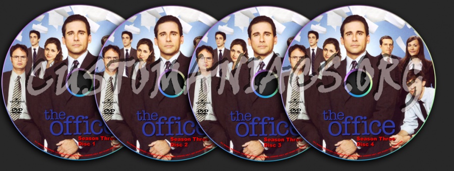 The Office Season 3 ( US ) dvd label