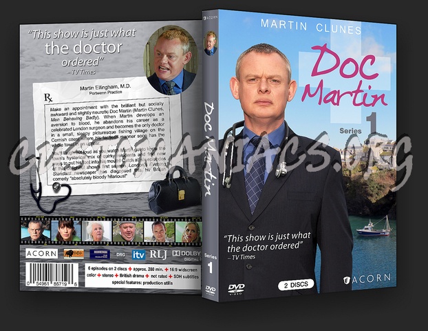 Doc Martin R1 US Cover Set dvd cover