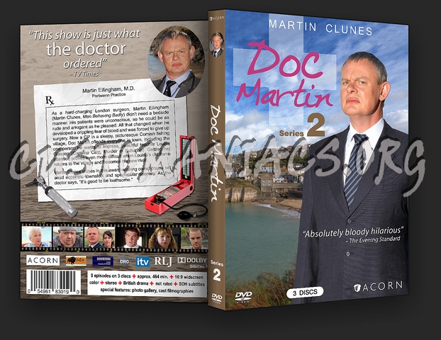 Doc Martin R1 US Cover Set dvd cover