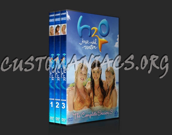 H2O: Just Add Water - Seasons 1-3 dvd cover