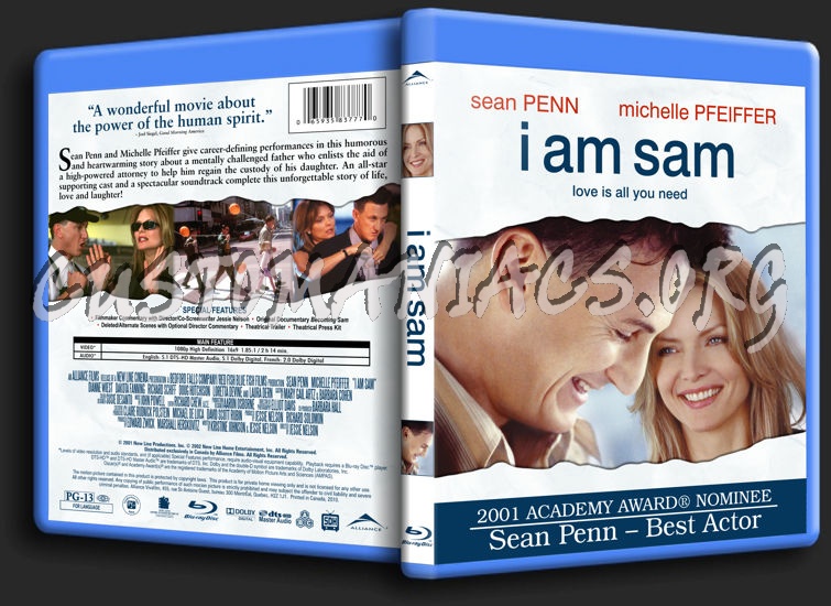 I Am Sam blu-ray cover