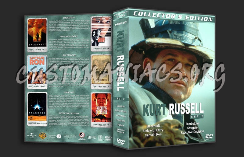 Kurt Russell Collection - Set 2 dvd cover