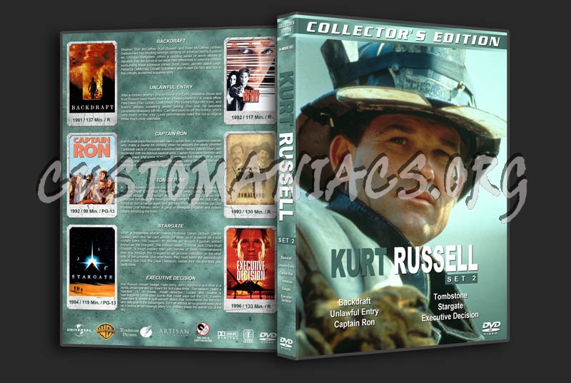 Kurt Russell Collection - Set 2 dvd cover