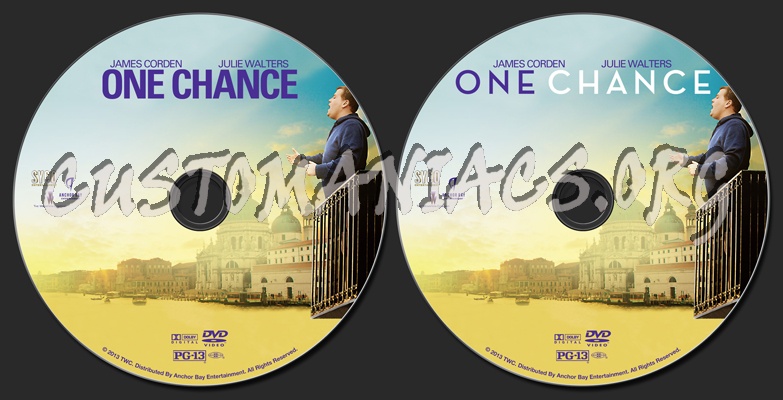 One Chance dvd label