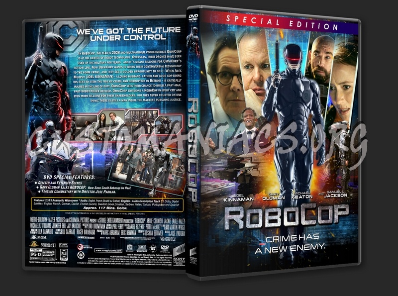 RoboCop (2014) dvd cover