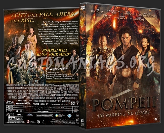 Pompeii dvd cover