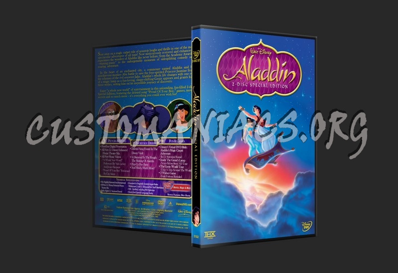 Aladdin (1992) dvd cover