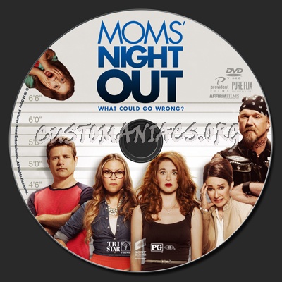 Moms' Night Out dvd label