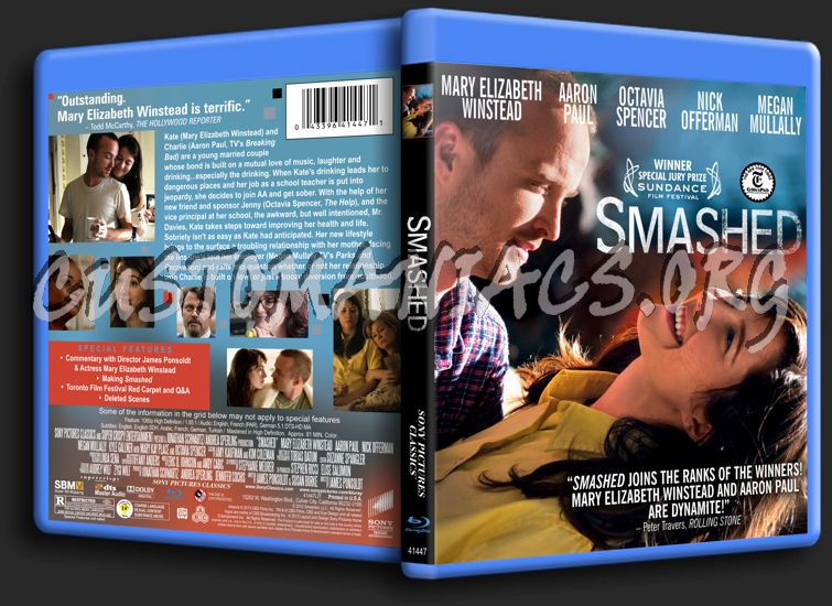 Smashed blu-ray cover