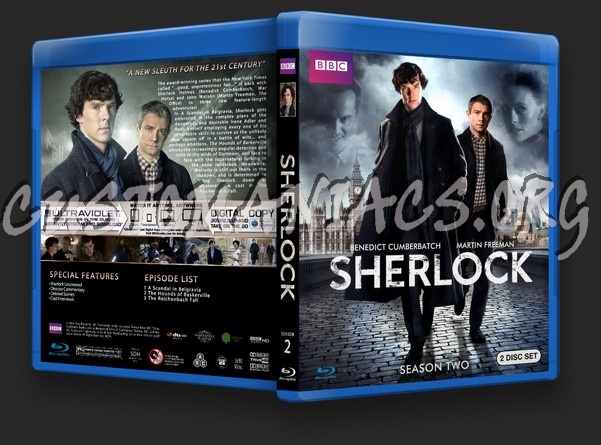 Sherlock Season 2 blu-ray cover