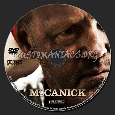 McCanick dvd label