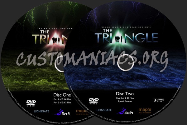 The Triangle dvd label