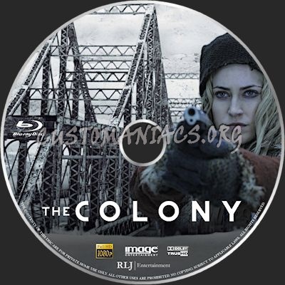 The Colony blu-ray label