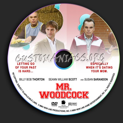 Mr Woodcock dvd label