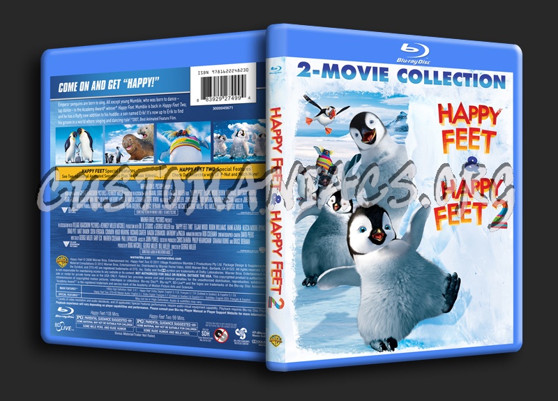 Happy Feet 2-movie Collection blu-ray cover