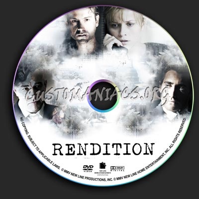 Rendition dvd label