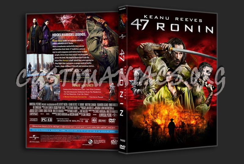 47 Ronin dvd cover