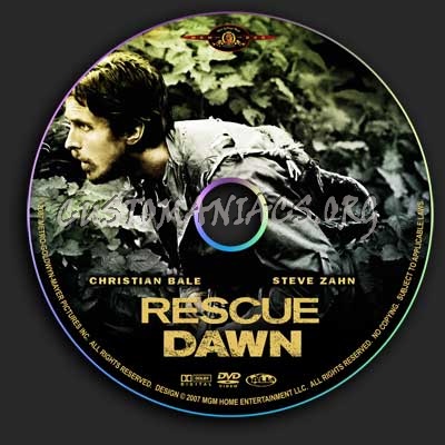 Rescue Dawn dvd label