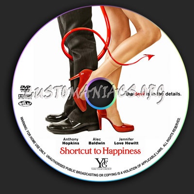 Shortcut To Happiness dvd label