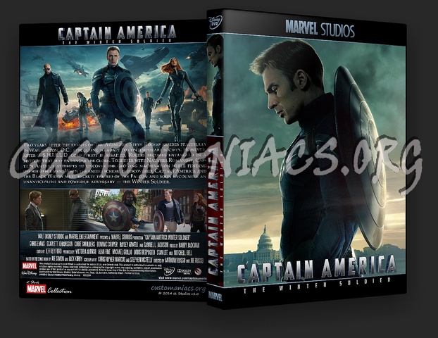 Captain America: The Winter Soldier - Marvel collection dvd cover