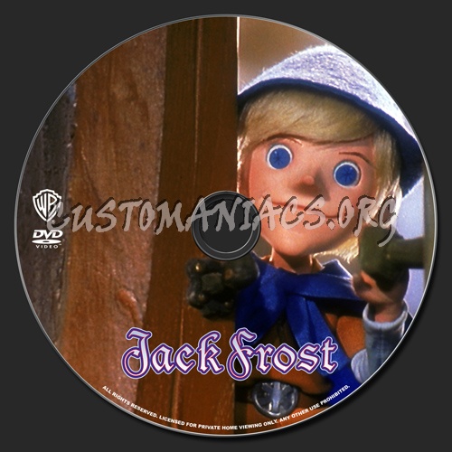 Jack Frost dvd label