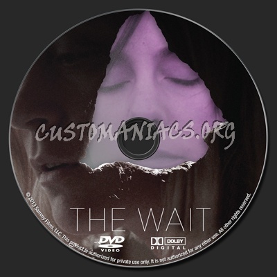 The Wait dvd label