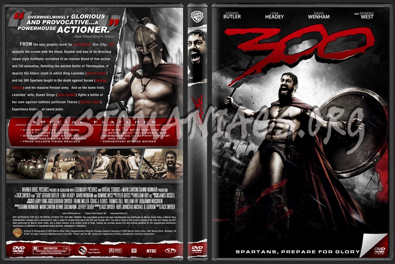 300 dvd cover