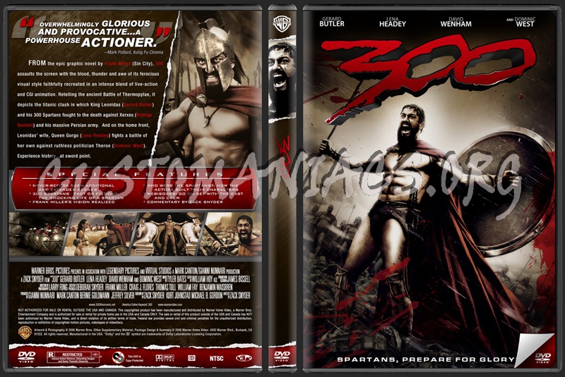 300 dvd cover