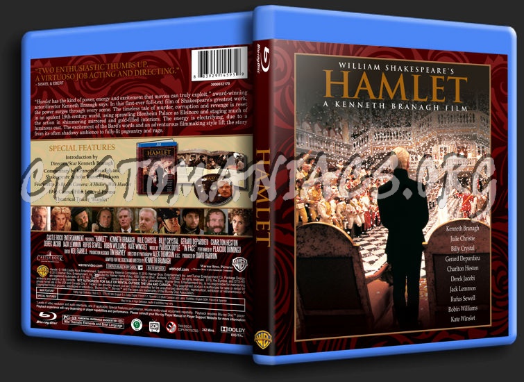 Hamlet (1996) blu-ray cover