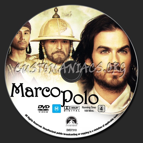 Marco Polo dvd label