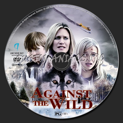 Against the Wild dvd label