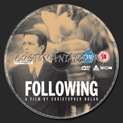 Following dvd label