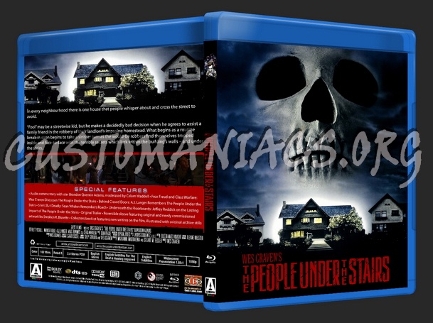 The People Under The Stairs blu-ray cover