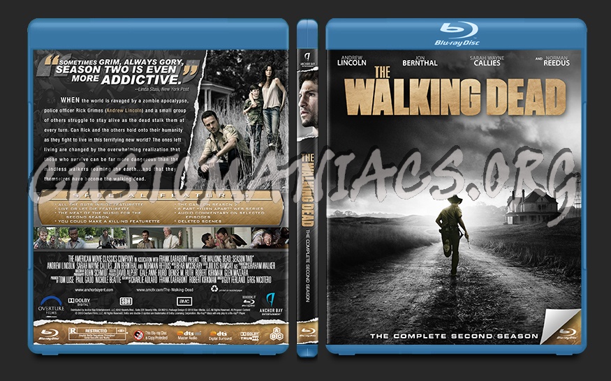 The Walking Dead Season Two blu-ray cover