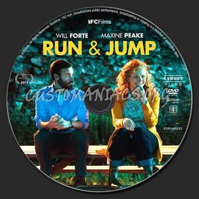 Run & Jump dvd label