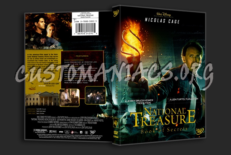 National Treasure - Book of Secrets dvd cover