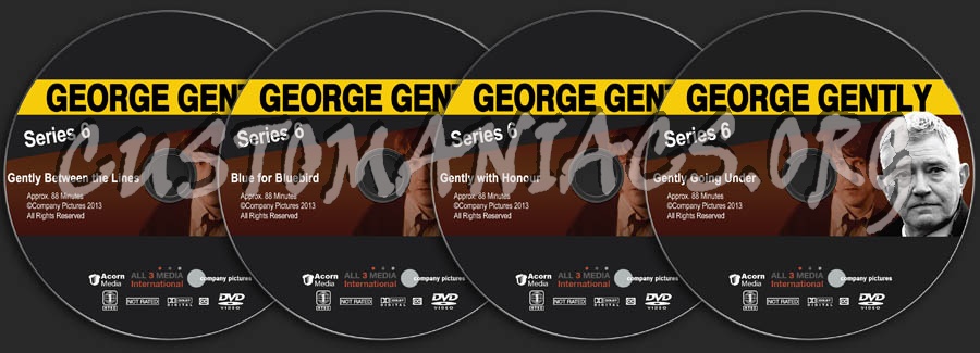 George Gently - Series 6 dvd label