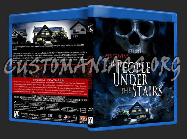 The People Under The Stairs blu-ray cover