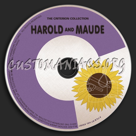 608 - Harold And Maude dvd label