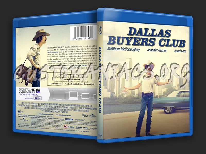 Dallas Buyers Club blu-ray cover