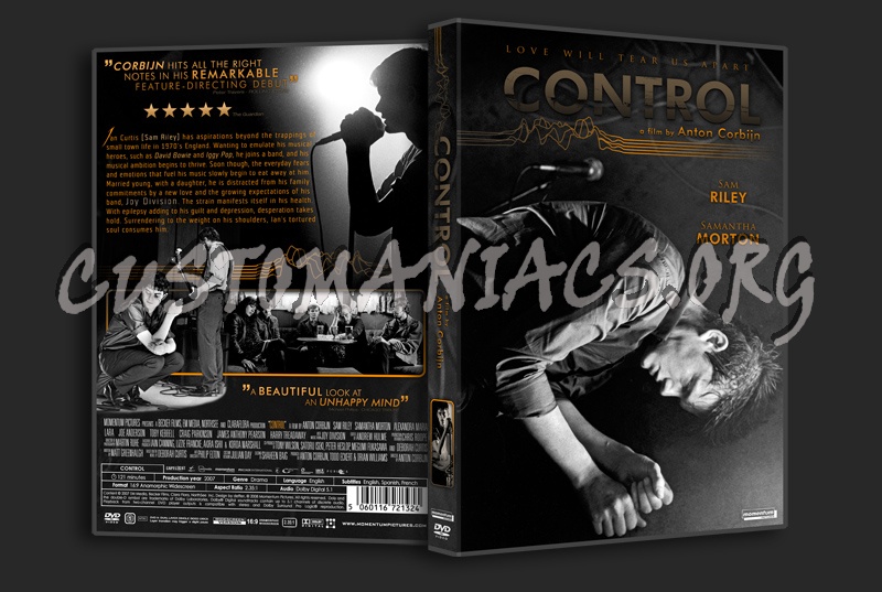 Control dvd cover