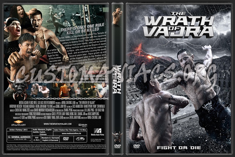 The Wrath Of Vajra dvd cover