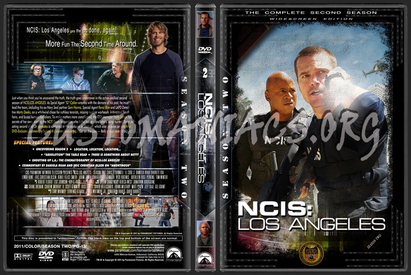 NCIS: Los Angeles Season 2 dvd cover