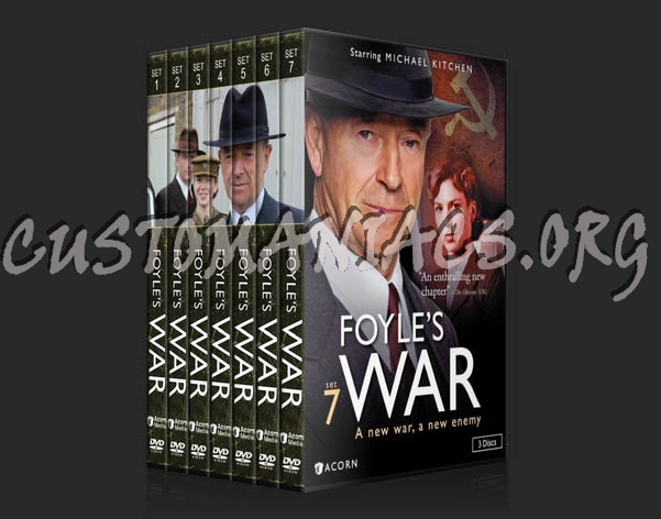 Foyle's War: Sets 1-7 dvd cover