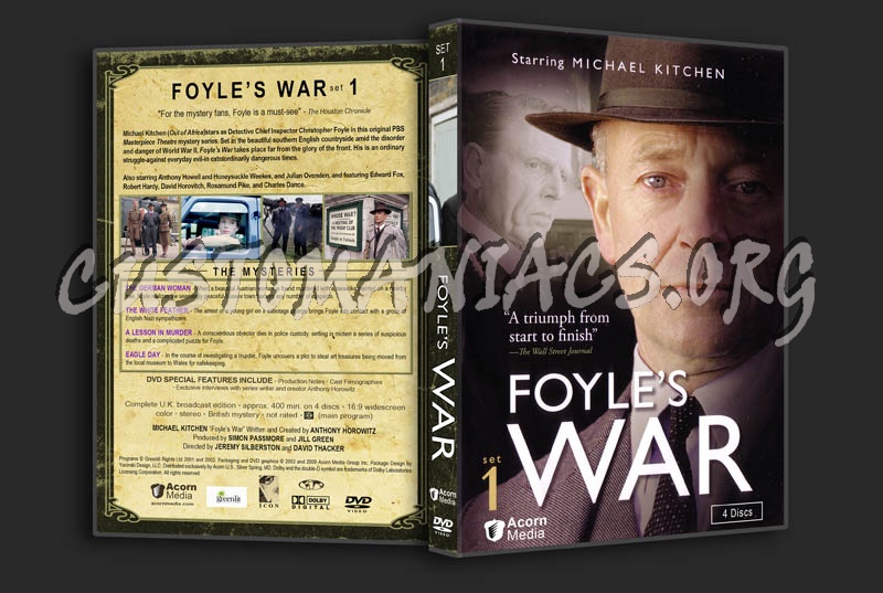 Foyle's War: Sets 1-7 dvd cover