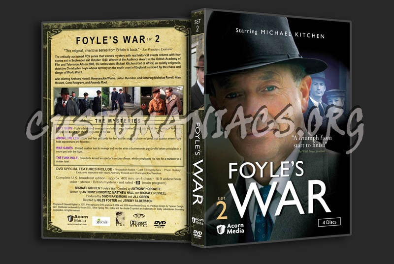 Foyle's War: Sets 1-7 dvd cover