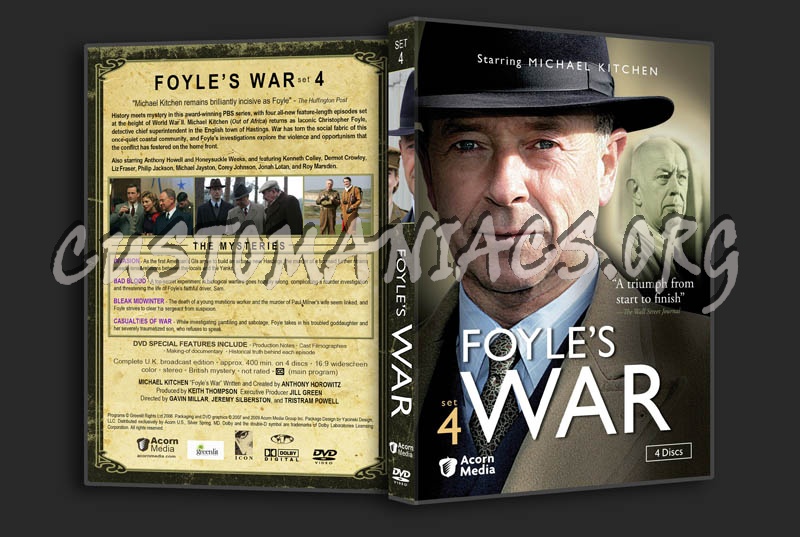 Foyle's War: Sets 1-7 dvd cover