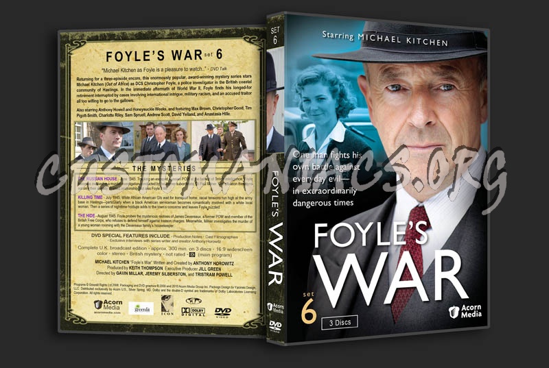 Foyle's War: Sets 1-7 dvd cover