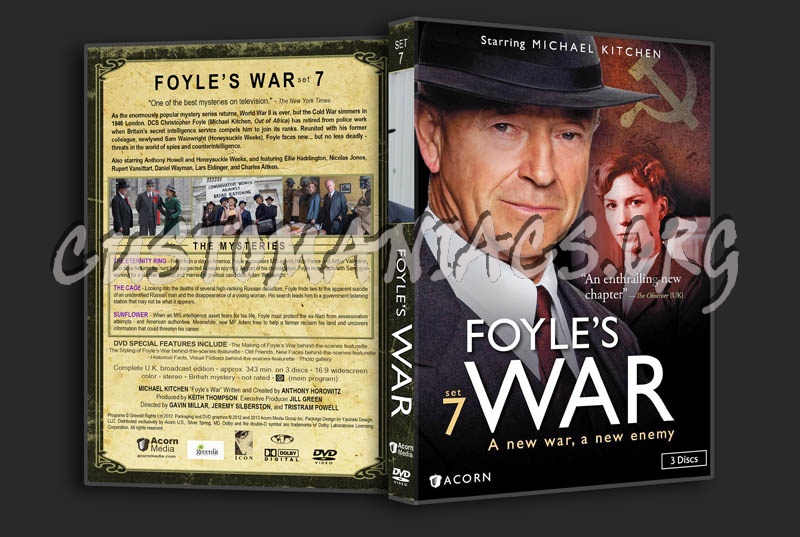 Foyle's War: Sets 1-7 dvd cover